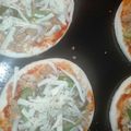Bushra Mazhar's cooksnap of when they made Mini pizza.
