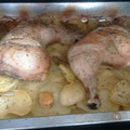 El cooksnap de esa_tamarita_ cuando hizo Muslos de pollo al horno con patatas.