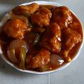 Rina Khan's cooksnap of when they made চিলি চিকেন (chilli chicken recipe in Bengali).