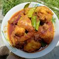 Cooksnap RH Kitchens semasa beliau membuat Ayam Tomyam Kering.