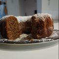 El cooksnap de Florencia Vitale cuando hizo Cuadrados de manzana y almendras #vegan.