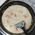 Cooksnap Eda Zairiainie semasa beliau membuat Spaghetti Carbonara (Italy).