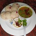 Renu Bargway का कुकस्नैप जब उन्होंने सांबर इडली और चटनी के साथ(sambar idli aur chatni ke saath recipe in hindi) बनाया था।