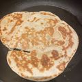 Kate Carless's cooksnap of when they made Fresh Garlic Naan breads.