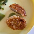 El cooksnap de Débora Cantero Martínez cuando hizo Hamburguesas de pavo y manzana BLW.