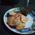 Nibedita Mukhopadhyay's cooksnap of when they made ছোলে ভাটুরে(Chole bhature recipe in Bengali).