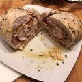 El cooksnap de Diego cuando hizo Pechuga de pollo rellena, asada al horno.