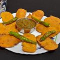 Sunita Shah का कुकस्नैप जब उन्होंने गुजराती फाफडा (gujarati fafda recipe in Hindi) बनाया था।