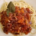 El cooksnap de Jorge Andres Mian cuando hizo Spaghetti con camarones.