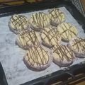 El cooksnap de Meli cuando hizo Alfajores de Maizena.