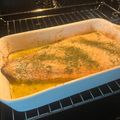 El cooksnap de Marieta cuando hizo Salmón al horno con cítricos.