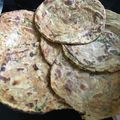 Nimisha Dave's cooksnap of when they made ગાર્લિક લચ્છા પરાઠા (Garlic Lachcha Paratha Recipe In Gujarati).