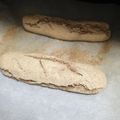 El cooksnap de Natalia HerranZ cuando hizo Pan integral.