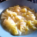 El cooksnap de DelicIANNcook cuando hizo Sopa de col (o repollo) con ajos fritos.