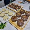 El cooksnap de Betty Casares cuando hizo Alfajores de Maizena.