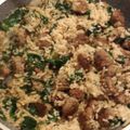 onenmillion's cooksnap of when they made Sausage, spinach, and rice.