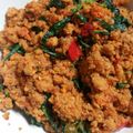 Cooksnap dari Lina Sawalina untuk resep Krecek oncom pedas