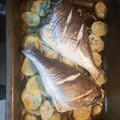 El cooksnap de Laia cuando hizo Dorada al horno.