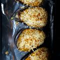 El cooksnap de José Luis cuando hizo Berenjenas rellenas de carne picada y champiñones.