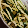 El cooksnap de Terelu Canet Talavera cuando hizo Aperitivo vegano de boquerones de calabacín.