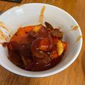Cooksnap Miera Yusof semasa beliau membuat Daging masak merah bersama kailan.
