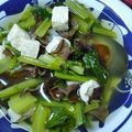 Cooksnap dari Ukhti Dahlia untuk resep Sayur bening sawi dan tahu