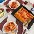 El cooksnap de Esther Vielba cuando hizo Pastel de calabacín, con crema de queso gratinado al horno.