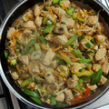 El cooksnap de Juan Carlos Trinidad cuando hizo Chop suey con pollo.