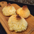 El cooksnap de Eugenia cuando hizo Coquitos: bolitas de coco para Navidad.