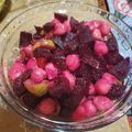 El cooksnap de Raquel E. Muñoz cuando hizo Ensalada de Remolacha-Garbanzos-Aceitunas Rellenas.