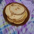 El cooksnap de Ale Fernández cuando hizo Panqueques fáciles con Harina Leudante.