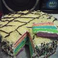 Cooksnap dari Nadi@ra Cake untuk resep Rainbow Cake Kukus
