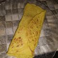El cooksnap de Jesi Romi Rey cuando hizo Omelette Vegano.