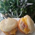 Nessa620's cooksnap of when they made Garlic Ham n Cheese Biscuits.