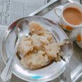 Falak Numa का कुकस्नैप जब उन्होंने सूजी का हलवा (sooji ka halwa recipe in Hindi) बनाया था।