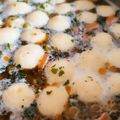 Margit Soborné Horváth Cooksnap-ja, amikor elkészítette a(z) Nyírségi gombócos raguleves, gluténmentesen receptet.