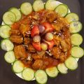 Cooksnap của Trung Nguyên khi họ làm theo món Sườn xào chua ngọt