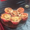 El cooksnap de Li cuando hizo Canastitas de Zapallitos Redondos Verdes.