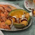 El cooksnap de Mar Gil cuando hizo Brochetitas de jamón, mozzarella y melón.