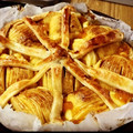 El cooksnap de Cocina con Barbara cuando hizo Tarta de manzana.