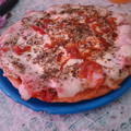 El cooksnap de Mirta Mabel Barroso cuando hizo Pizza Sin Tacc / Sin Gluten.