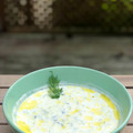 El cooksnap de iratxe cuando hizo Salsa Tzatziki.