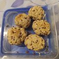 El cooksnap de mabel cuando hizo Scones de queso y lino de masa integral y avena.