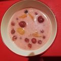 Ildikó Tóthné Cooksnap-ja, amikor elkészítette a(z) Meggyleves receptet.
