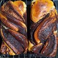 Cooksnap dari Leonnyagnes untuk resep Brownies Babka