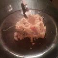 El cooksnap de Luly Sanchez cuando hizo Tarta de ricota y pollo.