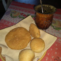 El cooksnap de Liliana Benitez cuando hizo Pan casero para disfrutar en la merienda.
