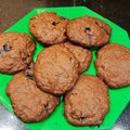 El cooksnap de Silvia cuando hizo Galletitas de avena, arándanos y cacao.