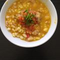 El cooksnap de Valeria cuando hizo Locro Argentino.