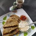 Runu Chowdhury's cooksnap of when they made আলু পরোটা(aloo paratha recipe in Bengali).
